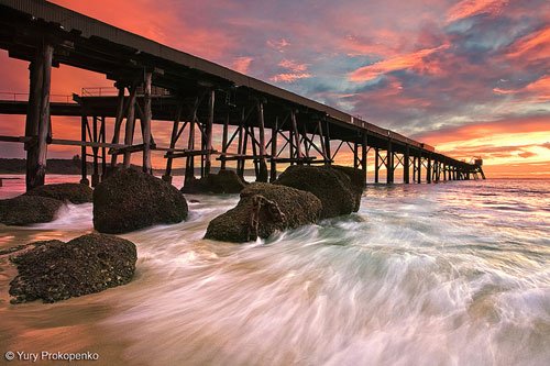 Beach Sunrise - Catherine Hill Bay, Central Coast, NSW Australia