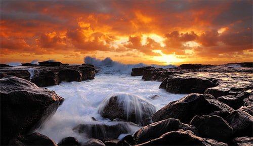 Beautiful Seascape Pictures from the South Coast of Australia