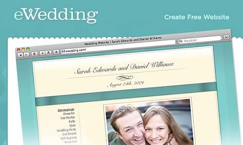 Create Wedding Website for Free