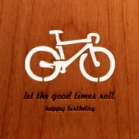 wooden cards