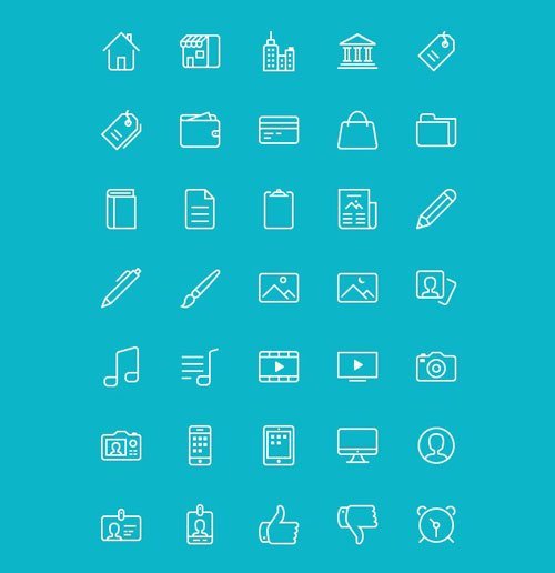 20 Fresh and Unique SVG Icons for Free