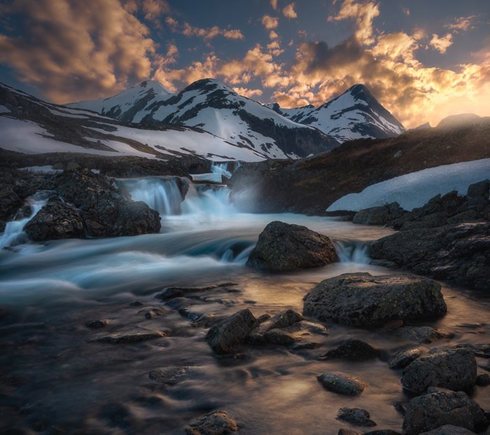 Three Towers by Ole Henrik Skjelstad