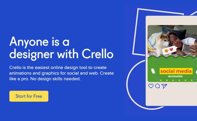 Crello - Online Image Edit Tool for Businesses