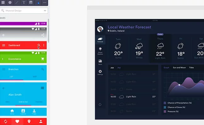 Fluid - create web and mobile prototypes