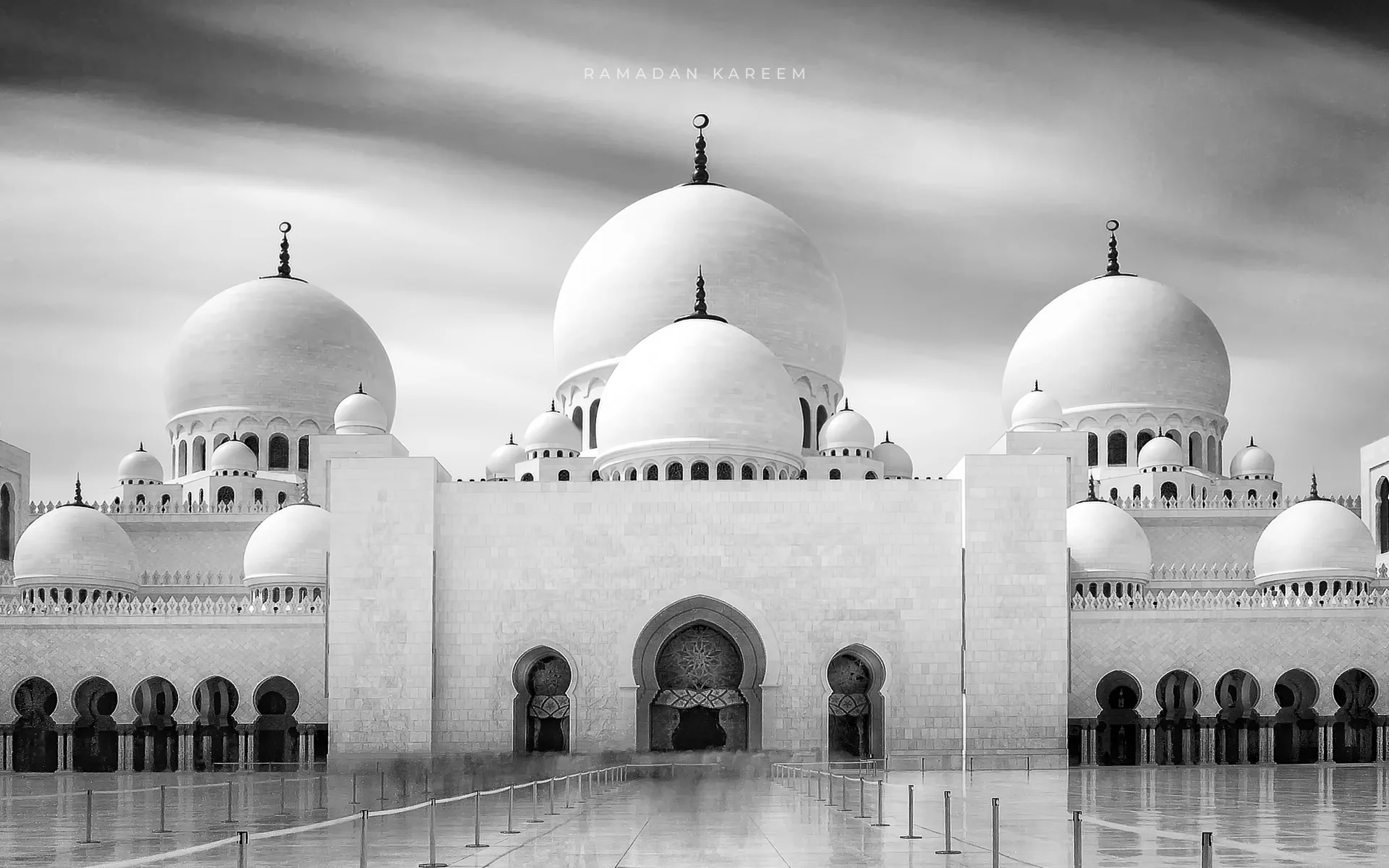 Ramzan Mubarak: Sheikh Zayed Grand Mosque, Abu Dhabi UAE