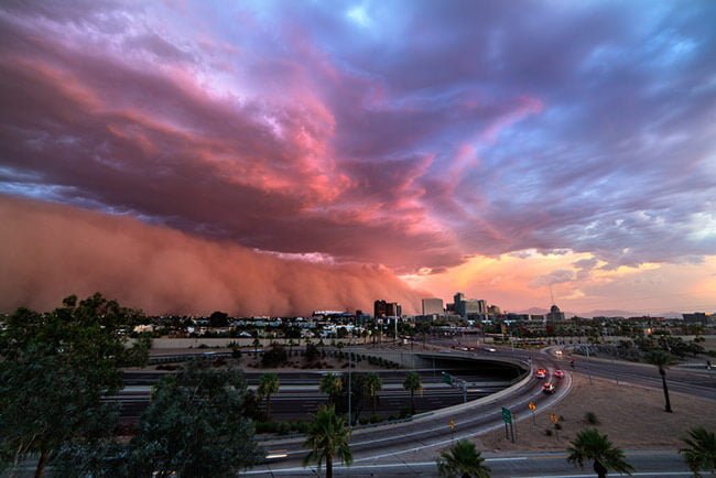 Phoenix Haboob by Mike Olbinski